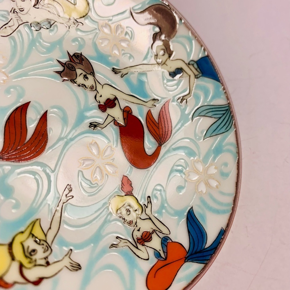 Disney x Kutani Ware Collectible Plate - Little Mermaid, Ariel Limited Edition - Picture 3 of 7
